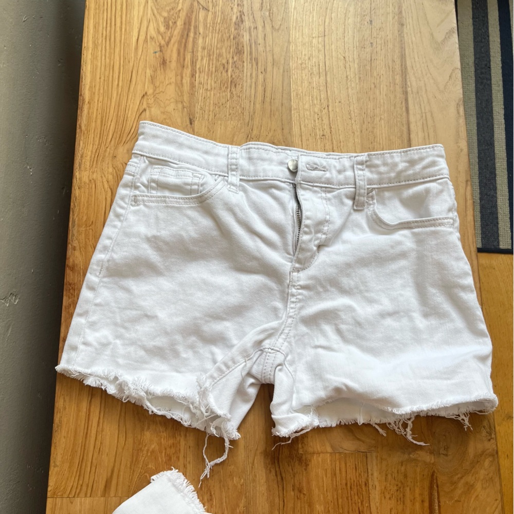 Joe's Jeans Crisp White Denim Shorts